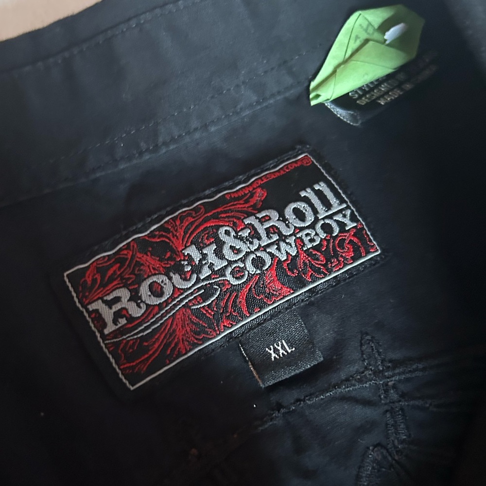 Rock&Roll cowboy man button down long sleeve - Picture 8 of 10